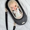 1 “Classic Black Velour Dark Lolita”Bubble Carrier
