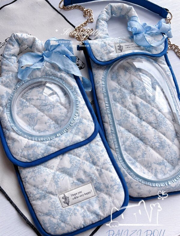 1 "The Blue Baikal" Floral Artisan Toast Carrier