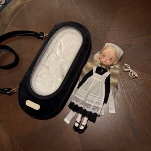 1 Gothic Black Cashmere Woolen Bubble Carrier