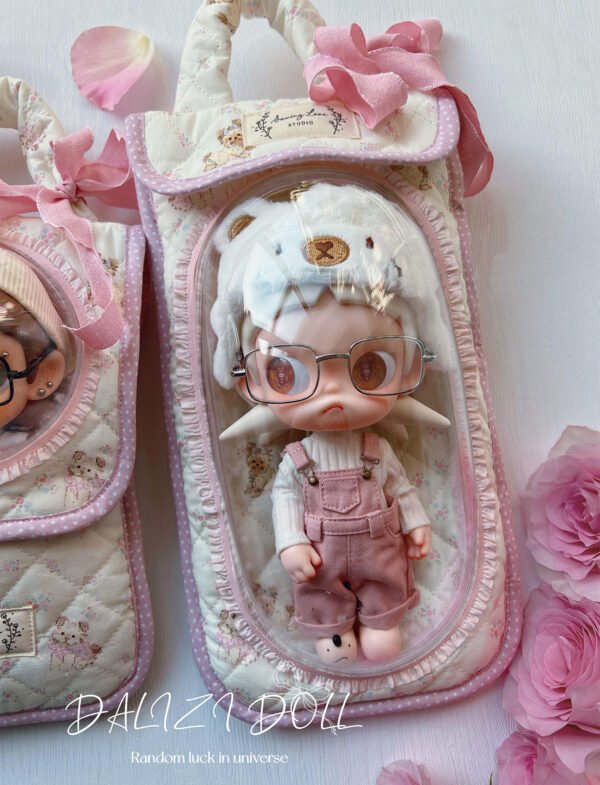 “The Classic Pink Puppy”Artisan Soft Toast Carrier