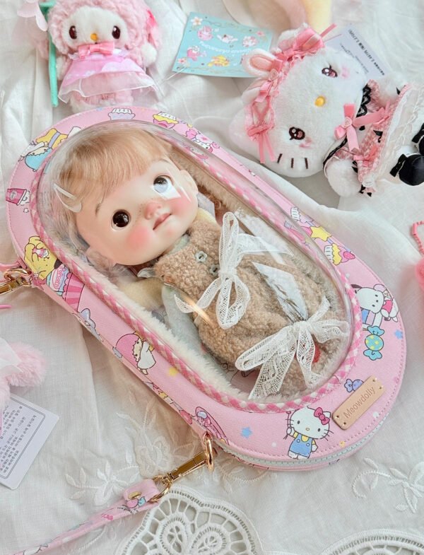 2 "Pink Sanrio Characters"Artisan Bubble Carrier