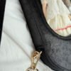 3 “Classic Black Velour Dark Lolita”Bubble Carrier