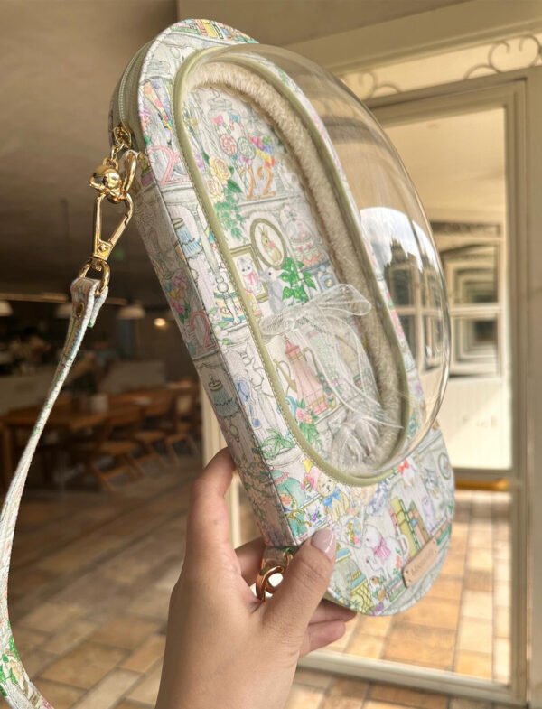 "The Cat Kingdom" Artisan Canvas Bubble Carrier