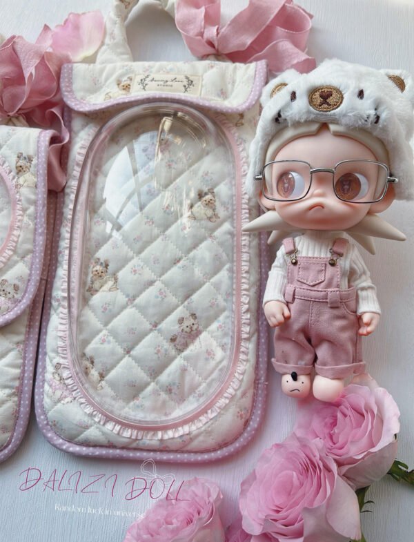 “The Classic Pink Puppy”Artisan Soft Toast Carrier