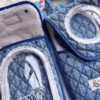 8-1 "The Quilted Pattern Denim“Artisan Soft Toast Carrier