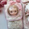 Blythe3-1 “Classic Pink Puppy”Artisan Soft Toast Blythe Carrier