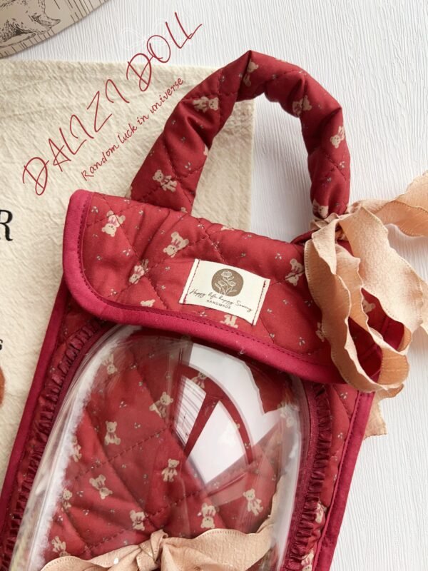 “Happy Christmas” Artisan Soft Toast Blythe Carrier