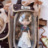 blythe4 "The Brown Polka" Artisan Neo Blythe Soft Toast Carrier